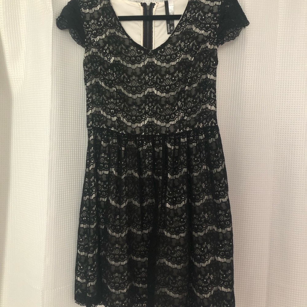Kensie Black Lace Dress